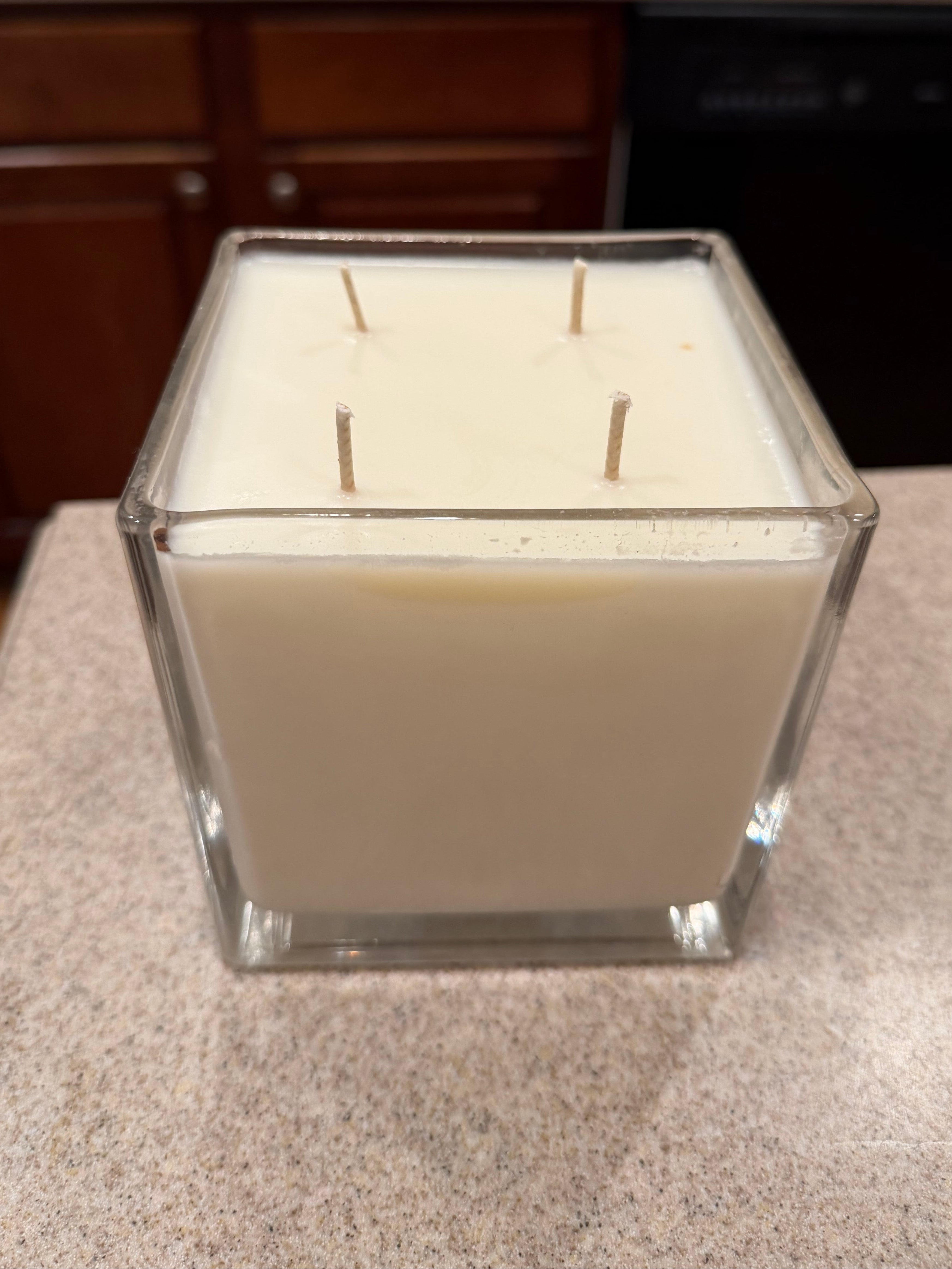56 Ounce Square Glass Citrus Burst Soy Wax Candle